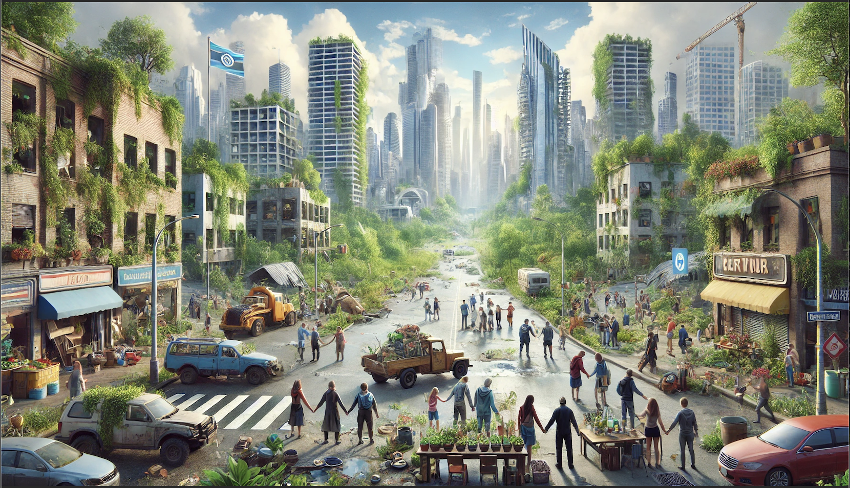 Portada de la estación Nosotros y el Medioambiente